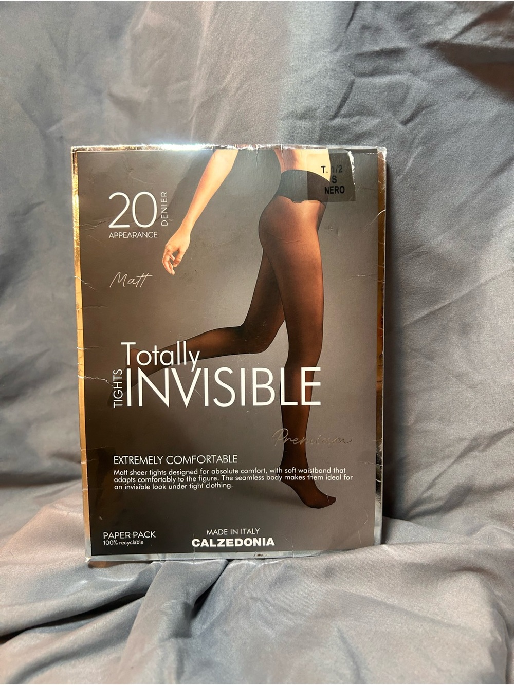 Calzedonia Totally Invisible 20 Denier Tights — Black